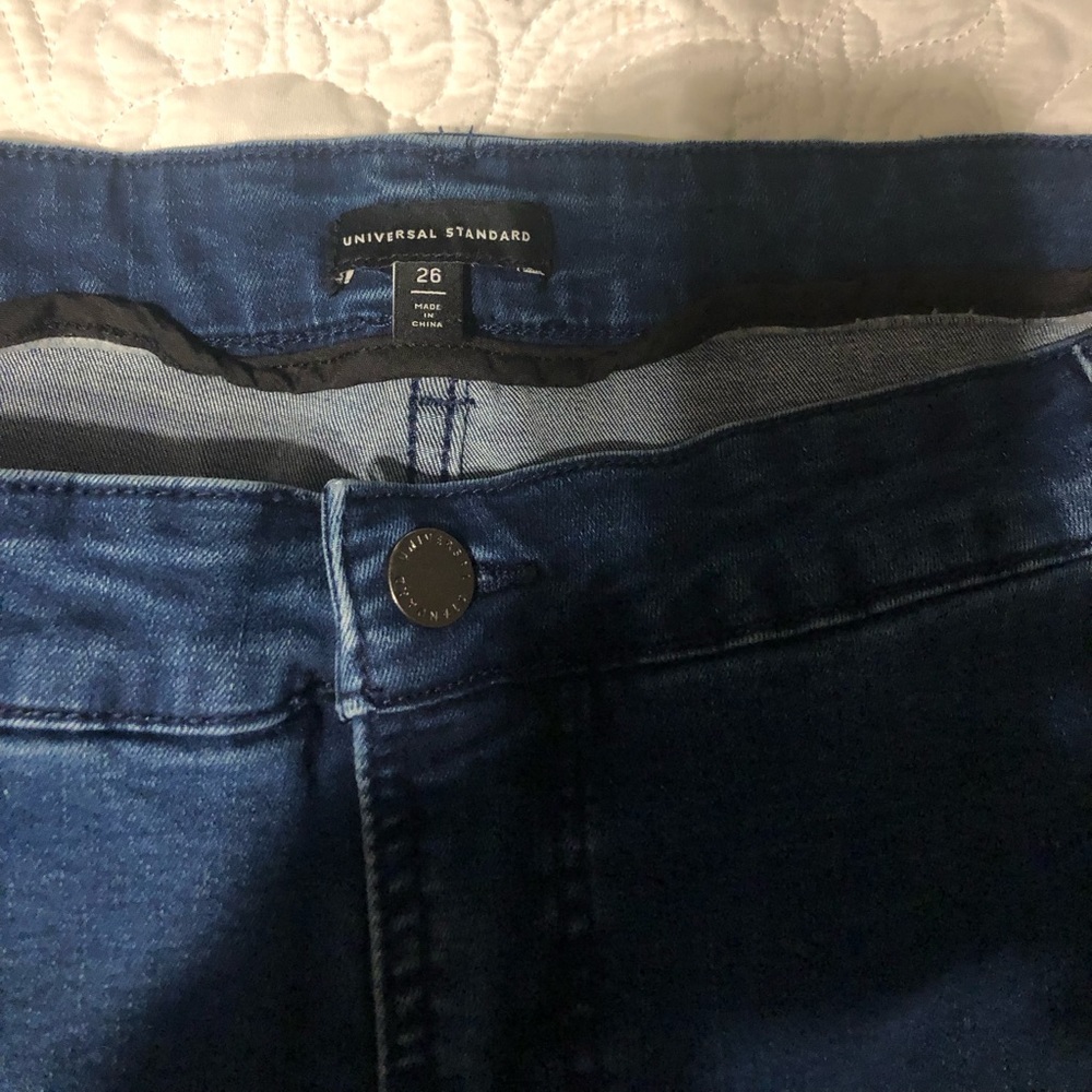 Universal Standard size 26 Denim Jeans Never Worn